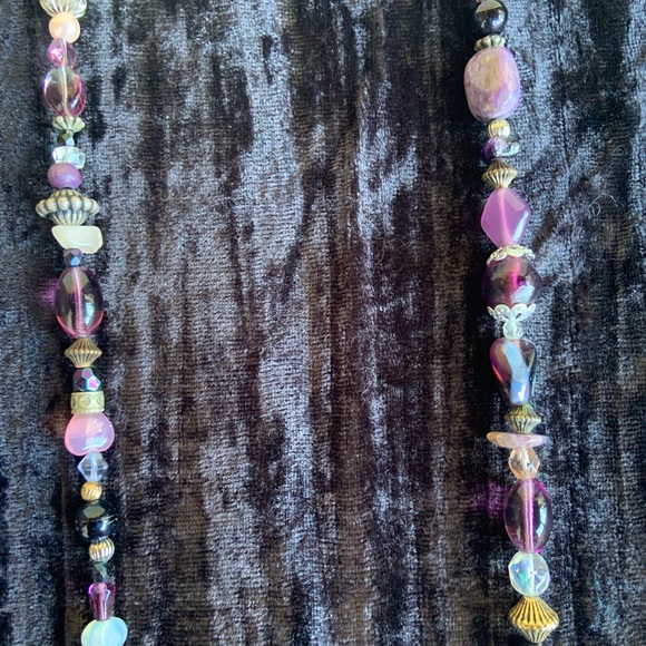 World Tribe Purple Fusion Treasure Necklace - Picture 4 of 6